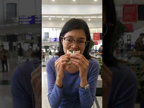 COMIDA VEGANA NO AEROPORTO DE HONG KONG - Pret A Manger
