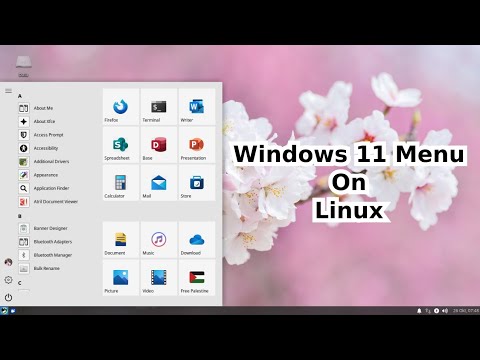 Easiest way to install Windows 11 start menu on Linux
