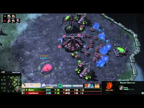 Elazer vs. Snute G2 - ZvZ - Dreamhack Qualifier