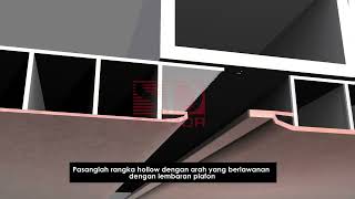 Shunda plafon PVC PL 08.016