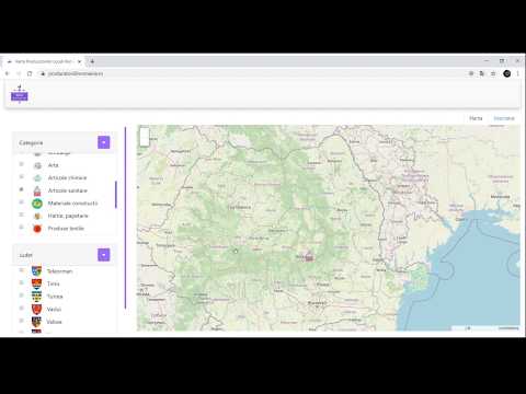 Harta Producatorilor Locali Romani - videoclip demonstrativ si tutorial de inscriere producatori