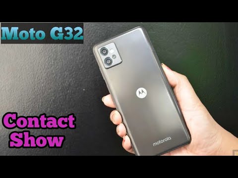 Moto G32 Contact Show Contact , Sim Card Contact Setting In Moto G32,