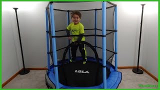 How to assemble LBLA Kids Trampoline with TinoNinos