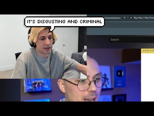 "It's criminal" - xQc gives his take on Kai Cenat's private pictures