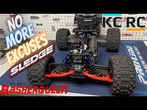 Traxxas Sledge (KC RC Motor Mount, & Machined Gears)