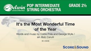 It's the Most Wonderful Time of the Year, arr. Bob Cerulli – Score & Sound