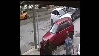 19 Mayıs Parkı Kavşağında Trafik Kazası: 2 Yaralı