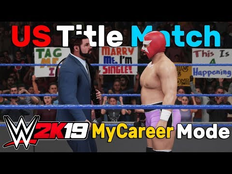 How To Get A US Title Match - WWE 2K19 MY Career Mode Ep 3 (WWE 2K19 MyCareer Gameplay Part 3)
