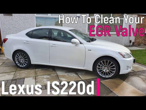 Lexus IS220d - Cleaning Your EGR Valve