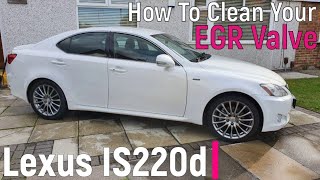 Lexus IS220d - Cleaning Your EGR Valve