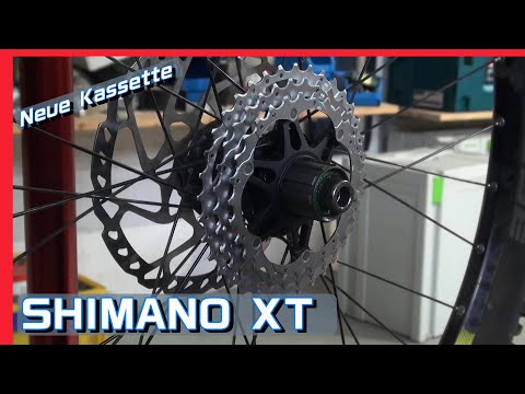 10 Fach XT Kassette am Fahrrad wechseln