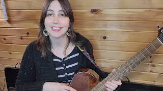 Book of Love Magnetic Fields Fingerpicking Baritone Uke and Guitar Tutorial