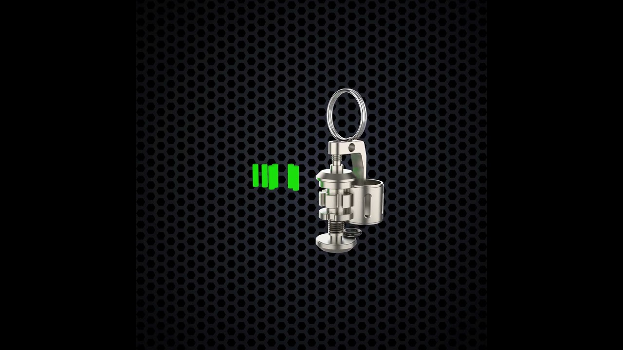 Watch: glue-free tritium vial installation on the Grenade Fob V2