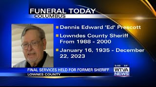 Funeral held Wednesday for former Lowndes County sheriff