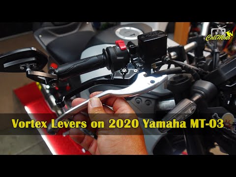 2020 Yamaha MT-03 | How To Install Vortex V3 2.0 Levers