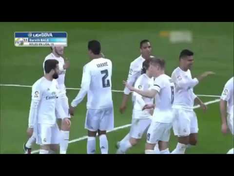 Real Madrid vs Real Madrid la liga 20.3.2016 Gareth bale