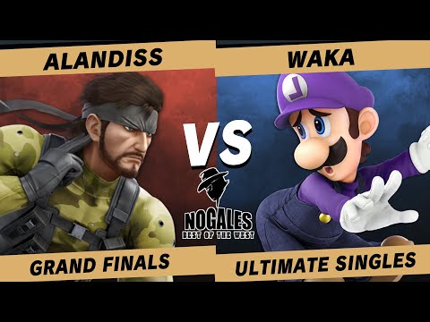 Best Of The West GRAND FINALS - AlanDiss (Snake) Vs. Waka (Luigi) Smash Ultimate