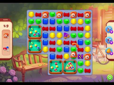 HomeScapes Level 12296 no boosters