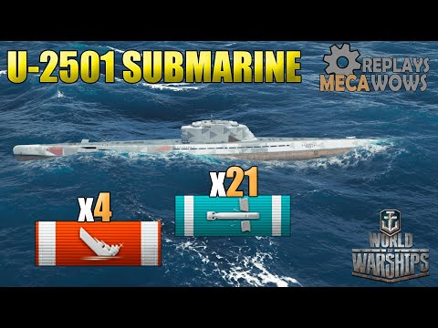 Submarine U-2501 Torpedo Party | World of Warships
