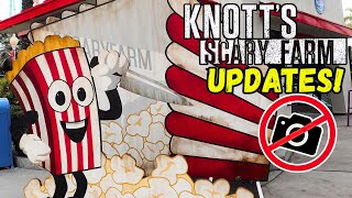 NEW! Knott's Berry Farm 2025 Updates | No Filming in Mazes?, Scary Farm Photo Ops + More!