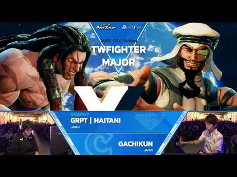 "BBR" TWFIGHTER MAJOR 2017 SFV - GRPT HAITANI vs GACHIKUN