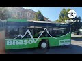Vedere Din Autobuz Brasov Calatorie Spre Poiana Brasov