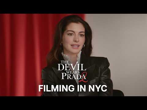 Filming in New York City