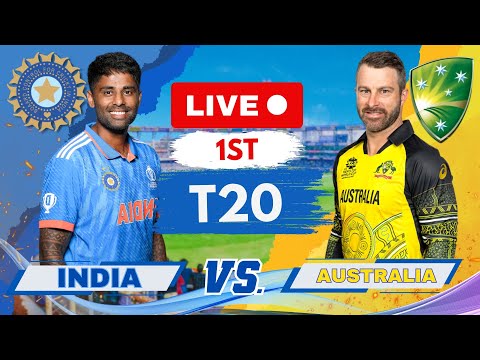🔴 Live: India vs Australia 1st T20 Live score & Commentary | IND vs AUS, Live match 2nd inning
