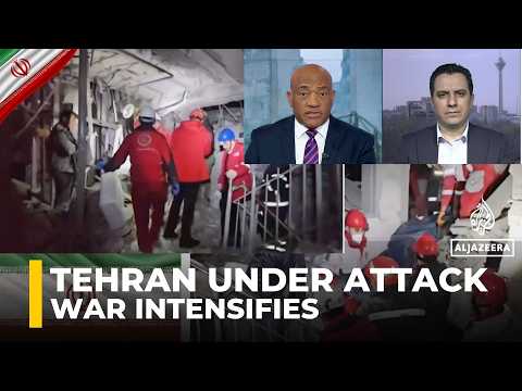 Israel launches airstrikes on Tehran as Iran warns of escalation.