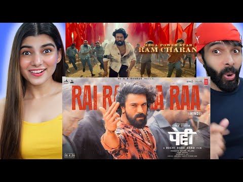 Rai Rai Raa Raa Song REACTION (Hindi) | Peddi | Ram Charan | Janhvi | Buchi Babu Sana | AR Rahman