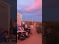 Orange Mojave Sunset