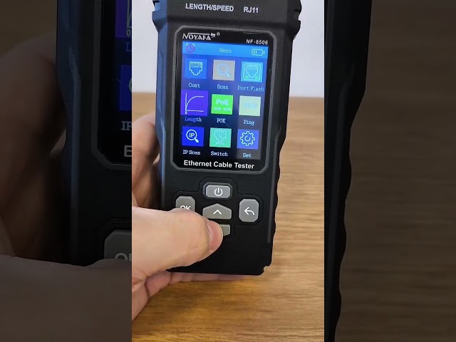 Testador de cabo de rede Noyafa NF 8506 | ID Tecnologia