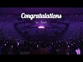 Day6 - congratulations (final version), concert audio | with easy lyrics