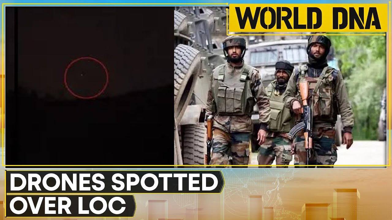 J&K: Drones Spotted Along Kashmir LoC Hours After Army Chief’s Warning | WION