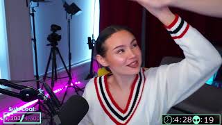 Simon Pets Talia's Head