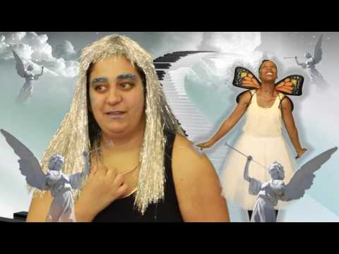 PLANETS UNITE- Part 1 "Alien Green Screen Improv" performed by Artists with Autism