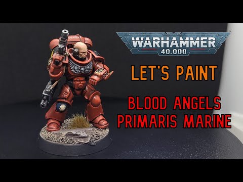 40k Blood Angels Primaris Marine