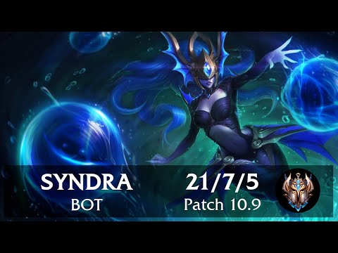 Syndra Bot vs Ashe | Pinoy Challenger Replay Patch 10.9