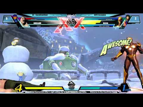 The House of Crack Presents - The OverDrive Series/Umvc3 KaneBlueRiver vs Insaynne ft10