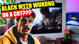Should you play Black Myth: Wukong on Sony Trinitron P1110? Probably not, but I did it anyway!