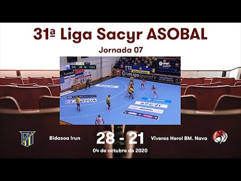 31ª Liga Sacyr ASOBAL J07: Bidasoa Irún - Viveros Herol BM. Nava 28-21