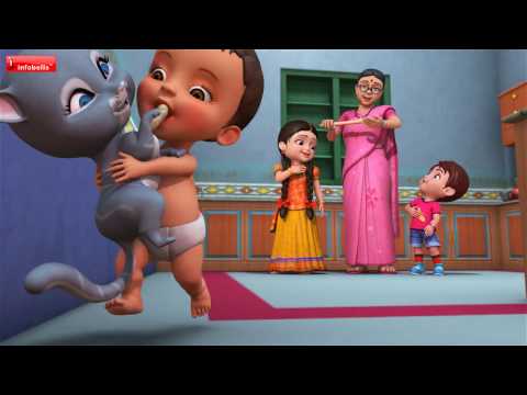 Avva Angadi | Telugu Rhymes for Children | Infobells