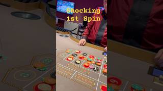 Witness This Shocking 1st Spin Surprise! #shorts #roulette