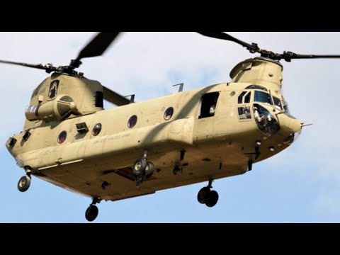 We take you inside the Chinook 47 helicopter