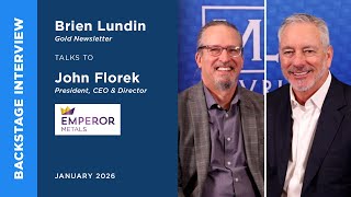 John Florek von Emperor Metals im Gespräch mit Brien Lundin | Metals Investor Forum | Januar 2026