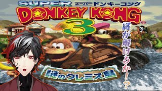 【スーパードンキーコング3】謎が解けるかクレミス島【Donkey Kong Country 3】【VTuber】【No.9 Yata】