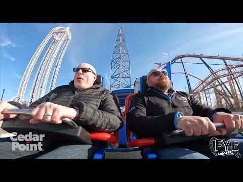 TOP THRILL 2 | Tony Clark’s 1st ride | ON RIDE POV