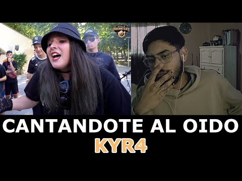 (REACCION) CANTANDOTE AL OIDO - KYR4 | ADRIAANMX MUSIC