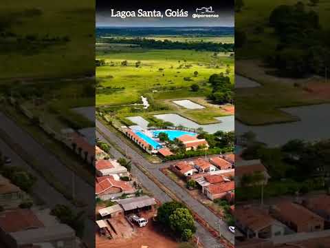 LAGOA SANTA GOIÁS, PROJETO VISÃO AÉREA - VISTA GERAL DA CIDADE PARTE 03/04.