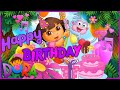 Happy Birthday Dora The Explorer Dora The Explorer Birthday Song Dora The Explorer Kids Songs